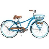 26″ Huffy Cape Cod Women’s Cruiser Bike, Metallic Aqua