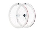 Pure Fix Cycles Glow in the Dark 50mm Wheelset, White Glow