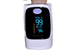 carejoy (TM) OLED Pulse Oximeter, Spo2 Monitor, Pulse Oximetry with Neck/Wrist Cord, Automatic Power Off (Light purple)