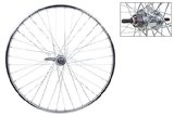 Wheel Master Rear Bicycle Wheel with Coaster Brake, 26 x 1 3/8 36H, Steel, Bolt On, Silver