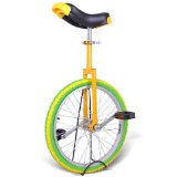 20″ Professional Unicycle with Somatological Design in Various Colors (Lemon)