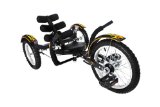 Mobo Mobito Ultimate Three Wheeled Cruiser, Black, 16-Inch