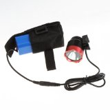 CREE XML XM-L T6 LED Bike Bicycle Light HeadLight HeadLamp 1200LM Red