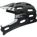 Bell Super 2R Bike Helmet – Black/White Viper Large