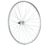 Sta-Tru Silver Alloy Freewheel Hub Rear Wheel (27X1 1/4-Inch)