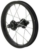 Avenir 16H Alloy 12 Inch x 1.50 Inch Front Wheel, Black