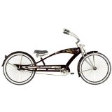 Micargi GTS Beach Cruiser Bike, Black Puma, 26-Inch