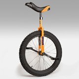 Nimbus Nimbus 24 Inch Mountain Unicycle with ISIS Hub -, Orange, Steel, 24 inches