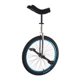 Nimbus Nimbus II 24 Inch Freestyle Unicycle with ISIS Hub -, Blue, Steel, 24 inches