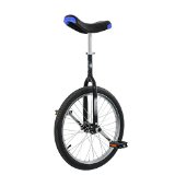 Hoppley Hoppley 20 in. Unicycle, Black, Steel, 20 in