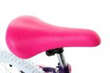 Dynacraft Magna Starburst Girl’s Bike (16-Inch, Purple/White/Pink)