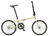 Retrospec Bicycles Speck Folding Single-Speed Bicycle, Cream, 20-Inch