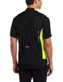 Pearl Izumi Men’s Quest Tour Jersey, Black/Screaming Yellow, XX-Large