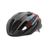 Giro Synthe Helmet LE Matte Black/Glowing Red/Blue, L