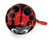 Kikkerland Dring Dring Bike Bell, Ladybug