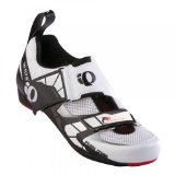Pearl iZUMi Men’s Tri Fly IV Spinning Shoe,Black/White,45 EU/11 D US
