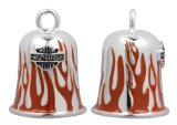 Harley-Davidson Red Flames Bar & Shield Ride Bell HRB030