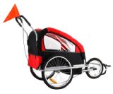 Confidence 2-in1 Double Baby/Child Bike Trailer / Jogger / Stroller Red