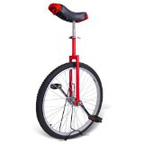 24 Inch Wheel Frame Mountain Bike Unicycle – Fiery Red