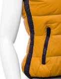 Thanth Womens Lightweight Zip Up Puffer Vest Jacket YELLOW Small