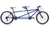 Micargi Sport 26″ Tandem Shimano 21-Sp with Smaller Rear / Steel Frame Alloy Rims 36H Color: Blue