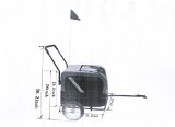 2in1 Bicycle Bike Dog Cat Pet Trailer Carrier Pet Stroller 0026BW