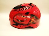 Disney Pixar Cars Unisex Child Hardshell Red Lightning Mcqueen Bike Bicycle Skateboard Helmet Red Ages 5+