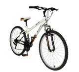 Piranha Men’s Mindtrick Mountain Bike (White/ Black, 26-Inch)