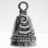 Guardian® Don’t Tread on Me Snake Motorcycle Biker Luck Gremlin Riding Bell or Key Ring