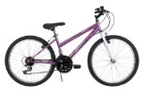 Huffy Bicycle Company Women’s 24514 Granite Bike, Metallic Purple, 24-Inch