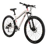 Diamondback Bicycles Women’s 2015 Lux Hard Tail Complete Mountain Bike, 19-Inch/Large, White