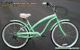 Fito Modena Sport SF Shimano 7-speed 26″ wheel crank forward woman’s Beach Cruiser Bikes (MINT GREEN)