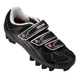 Pearl iZUMi Women’s Select MTB Cycling Shoe,Black/Silver,40 M EU / US Women’s 8 M