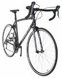Vilano FORZA 4.0 Aluminum Integrated Shifters Road Bike, Black, 49cm/Small