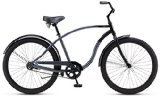 Schwinn Tornado Beach Cruiser Black/Charcoal 26in Mens