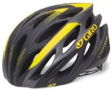 Giro Saros Cycling Helmet (Matte Yellow/Black Livestrong, Small)