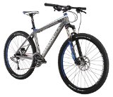 Diamondback Bicycles 2015 Axis Sport Hard Tail Complete Mountain Bike, 18-Inch/Medium, Dark Silver/Blue