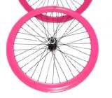 Freedom 700C *REAR WHEEL ONLY*l 50MM Fixie – Fixed Gear – Pink