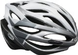 Bell Array Bike Helmet – White/Silver Velocity Medium