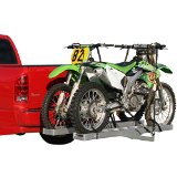 Double Motocross 600 lb Capacity Dirt Bike Carrier Rack for 2″ Receivers