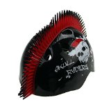 Aidy 8 Vents Size S Mohawk Cycling Bicycle Bike Skateboarding Helmet for kids Youth 8+ Black