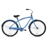 Giordano Cosenza Men’s Beach Cruiser Bike (Blue, 29-Inch)