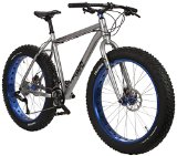 Framed Minnesota 2.0 Fat Bike Silver/Blue Sz 20in Mens