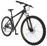 Vilano Blackjack 2.0 29er Mountain Bike MTB with 29-Inch Wheels, Black, 20-Inch