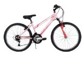 Huffy Bicycle Company Women’s 24334 Alpine Bike, Bubblegum Pink, 24-Inch