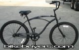 Micargi Touch, Matte black, Men’s 1-speed Beach Cruiser Bike Schwinn Nirve Firmstrong Style