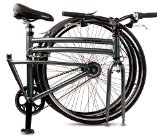 Montague 19-Inch Boston 8 Folding Bike, Smoke Silver