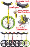 16 inch Wheel Unicycle Lemon