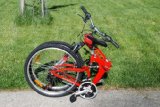 Columba 26″ Alloy Folding Bike w. Shimano, Red Color (RJ26A_RED)