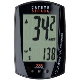 CatEye Strada Double Wireless Speed and Cadence Bicycle Computer CC-RD400DW